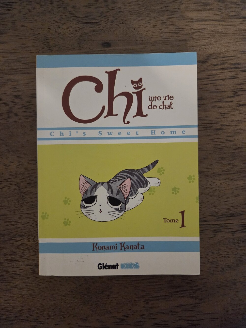 Chi Sweet Home Vol.1 Manga Book – Yellow Cover.